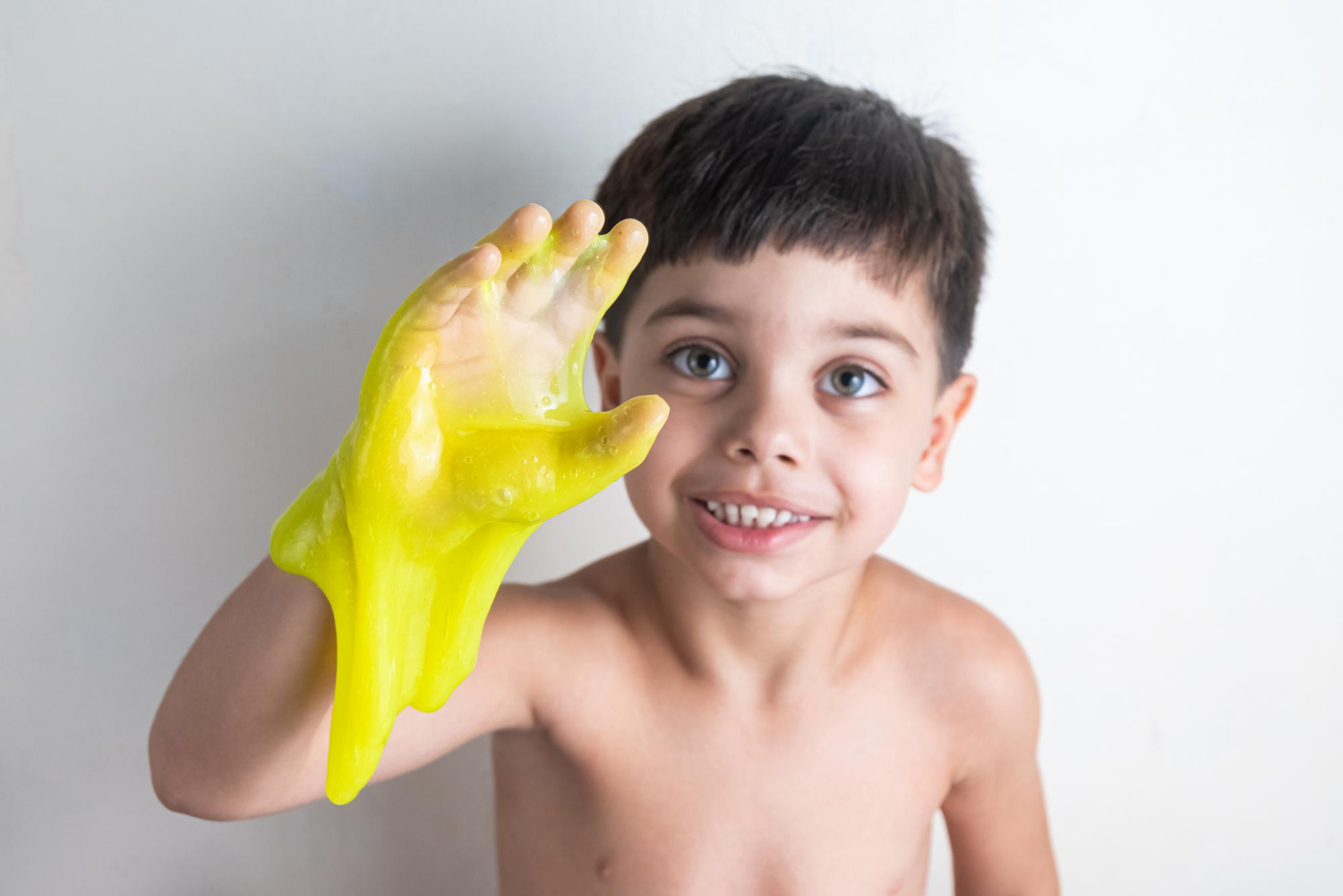 Oobleck Sensory Play with autism