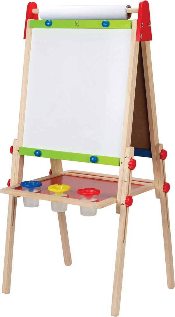 Wooden Kid's Art Easel with Paper Roll
