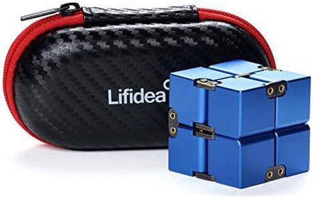 Lifidea Aluminum Alloy Metal Infinity Cube Fidget Cube 